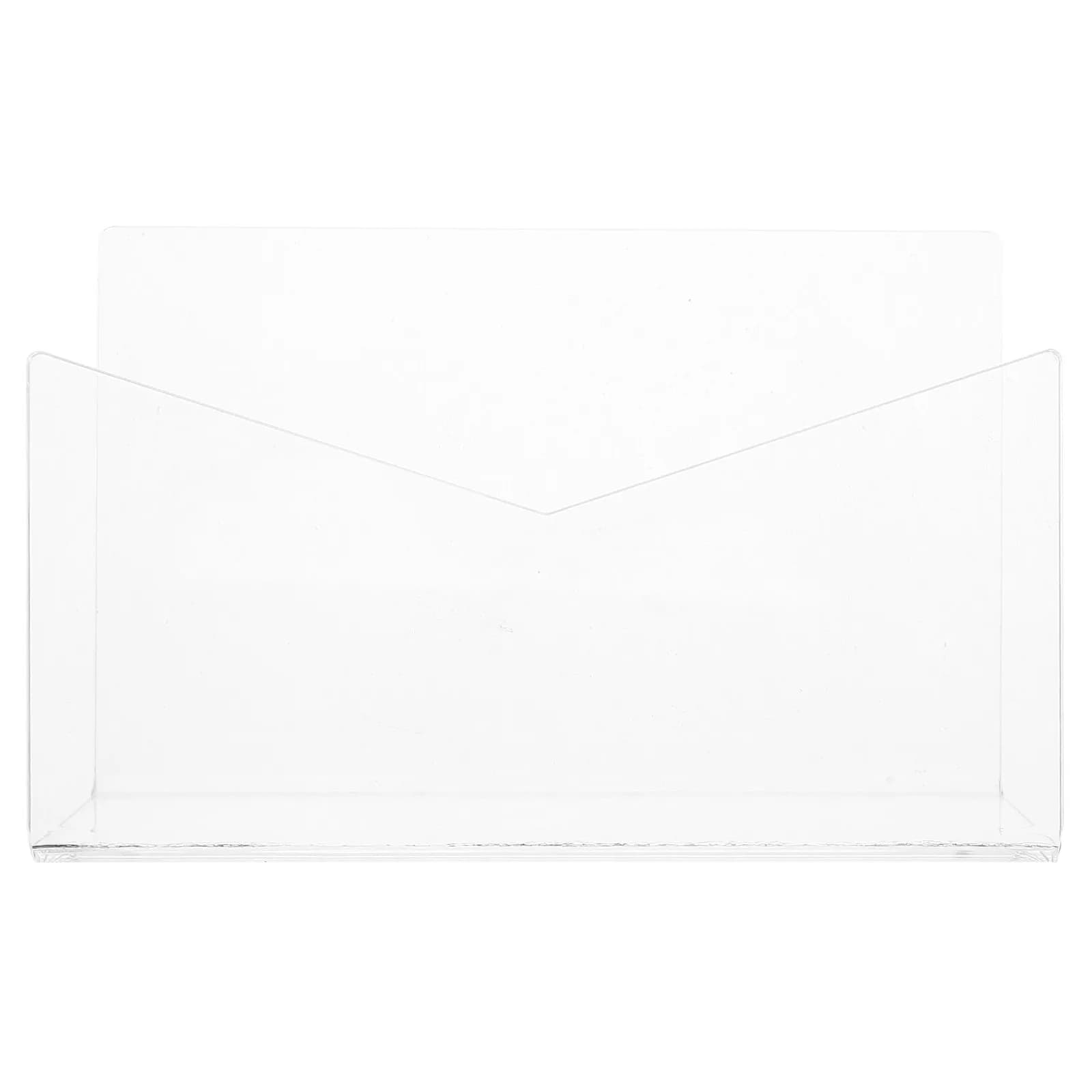 Organizzatore per Posta in Acrilico Trasparente, Porta Lettere da Scrivania, Classificatore di Buste, Organizzatore per Documenti, Porta Cartoline per Ufficio
