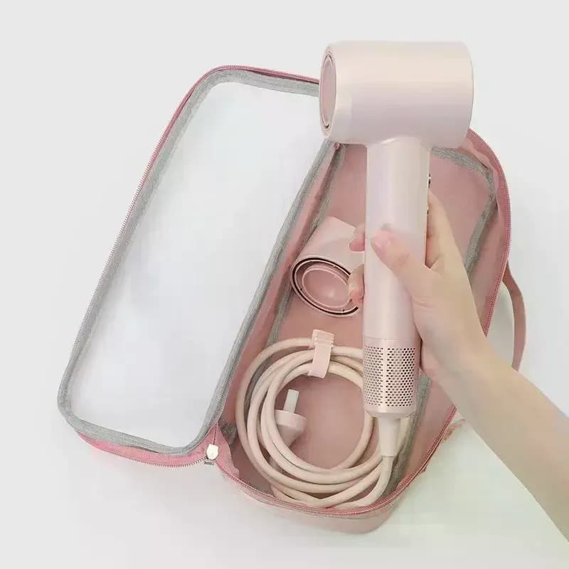 Case for Hairdryer, Iron Hairdressers and Plates, with Transparent Window, Travel Laptop Bag