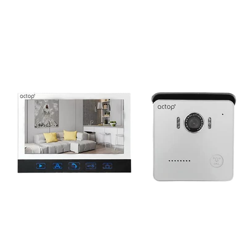 Campanello per videocamera ACTOP della fabbrica di Shenzhen con citofono