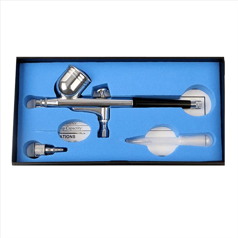 Y42A-Kit aerografo a doppia azione Spazzole ad aria 0,3 mm per dipingere set aerografo elettrico per dipingere modelli, grafica automatica