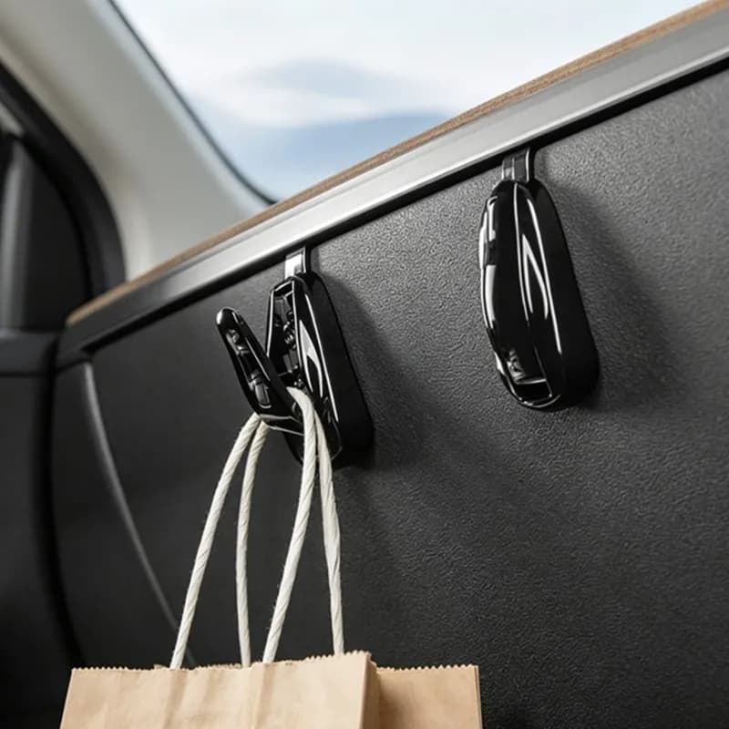 Creative Glove Box Hook Co Pilot Hook Storage Car Interior Decoration Accessories for Tesla Model 3 Highland Model YL Y Juniper