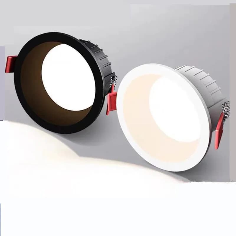 Faretti da incasso a LED antiriflesso 36W 220V 9W 12W 15W 18W 24W lampada da soffitto a Led luci a Led strette per la cucina della camera da letto della stanza