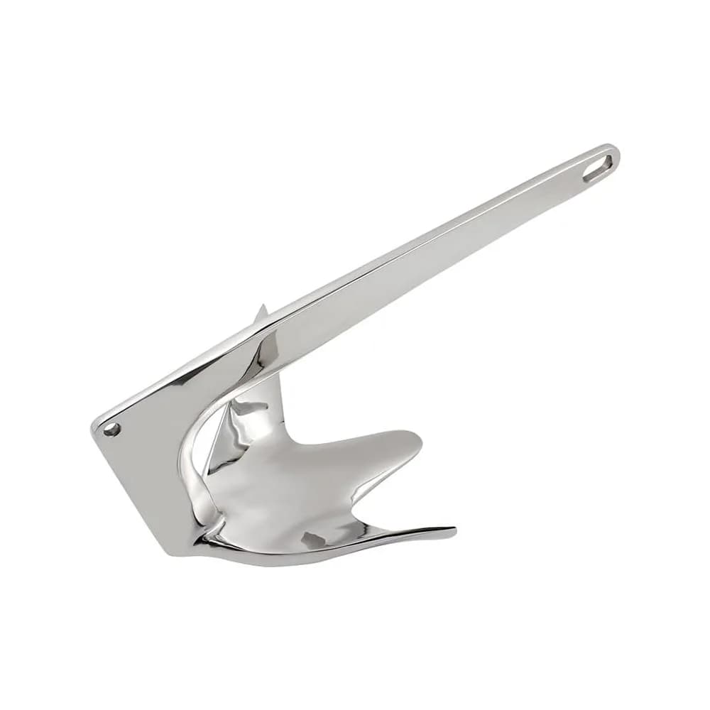 Stainless steel 316 Bruce anchor, yacht and fishing boat hardware, heavy duty multi-specification ship traction large claw