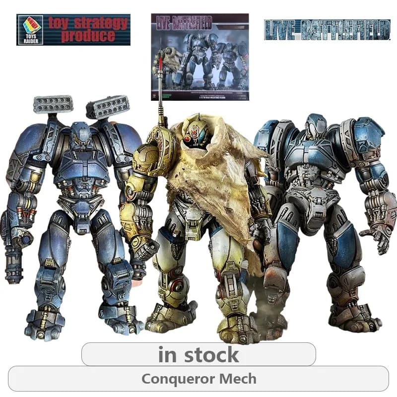 Toy Guide Original Serie di Modelli Snodabili 1/12 Conqueror Mech Anime Action Figure Giocattoli Modellini Ornamentali Regali per Ragazzi