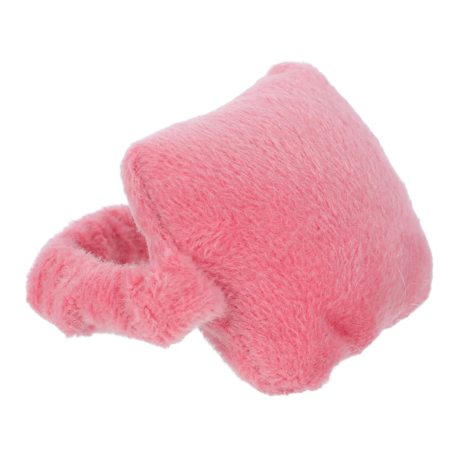Cuscino per Polso a Forma di Mouse Rosa, Morbido Supporto per Polso per Casa e Ufficio, Cuscino Poggiapolso per Tastiera, Gaming e Scrivania