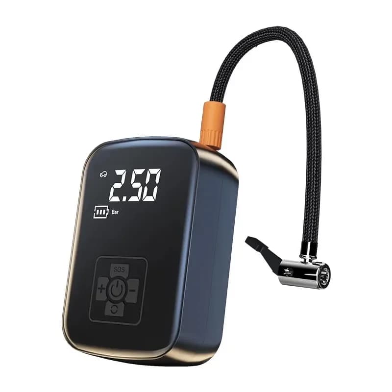 Pompa d'aria cablata per auto Pompa d'aria portatile Gonfiatore elettrico per pneumatici per auto di piccole dimensioni per l'infezione