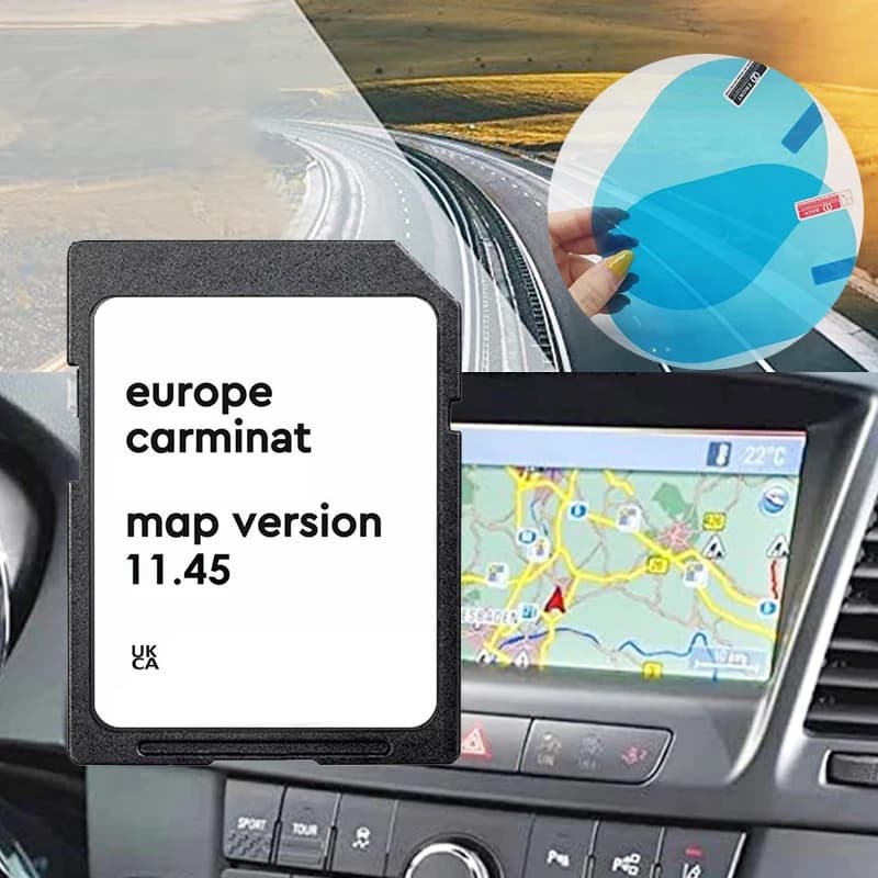 2025 Ultime Mappe 8GB Sistema Carminat Sat Nav Navigazione GPS Scheda SD per Renault Clio Laguna Scenic Kangoo Fluence Versione 11.45
