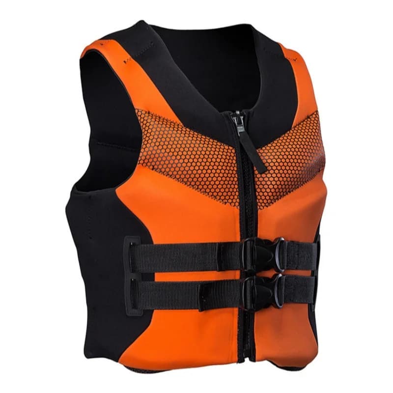Giubbotto di salvataggio in neoprene galleggiabilità nuoto avvitatore canottaggio kayak gilet per uomini adulti donne sport acquatici kayak giubbotto di salvataggio