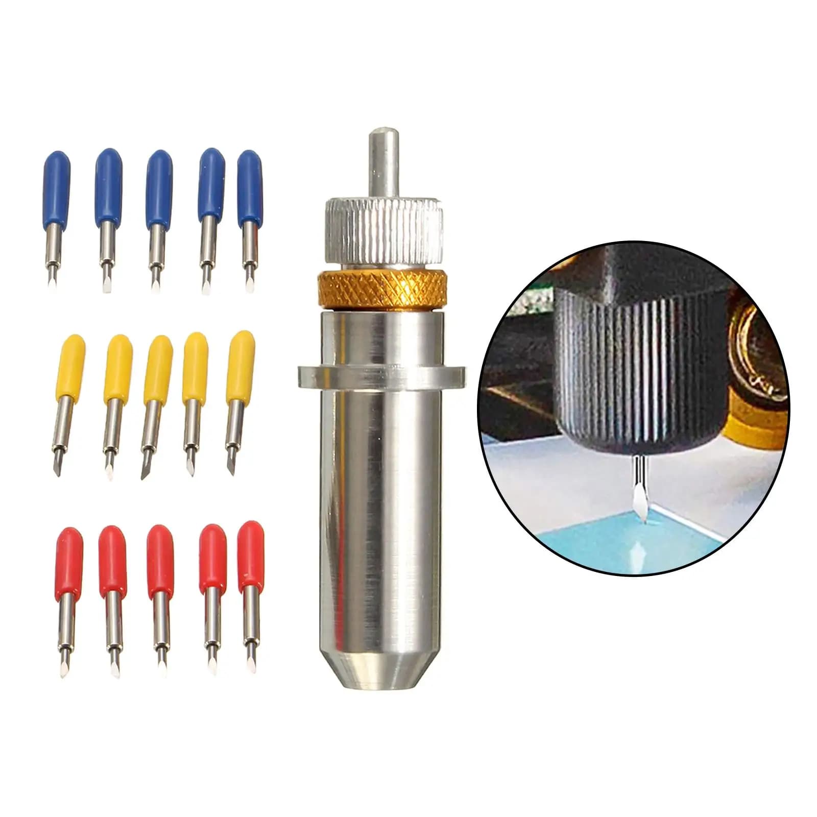 Tungsten Steel Cutting Blades Universal Replacements Rotary Cutter Blade for Explore Air 2 Maker Vinyl and Fabric Crafts