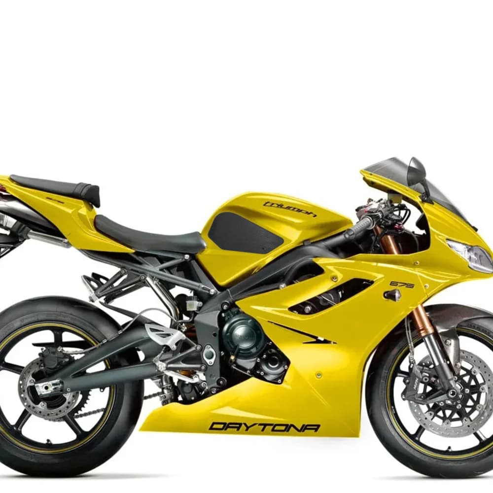 Adesivo Antiscivolo per Serbatoio Moto, Protezione Ginocchia per TRIUMPH Daytona Street Triple 675 R dal 2006 al 2012