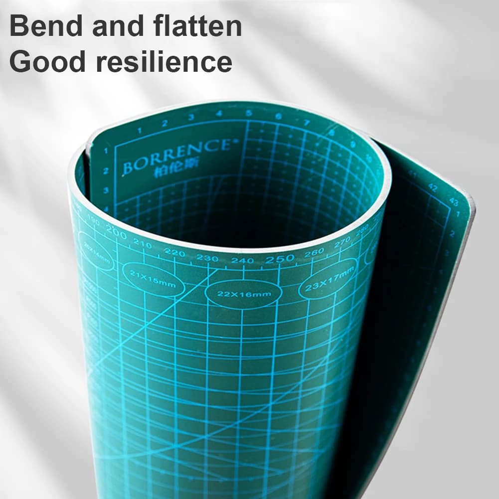 Self Healing Cutting Mat Gridded Cutting Board Double-Sided 3 Layer Cutting Pad 90CM Rotary Cutting Board for Sewing Quilting