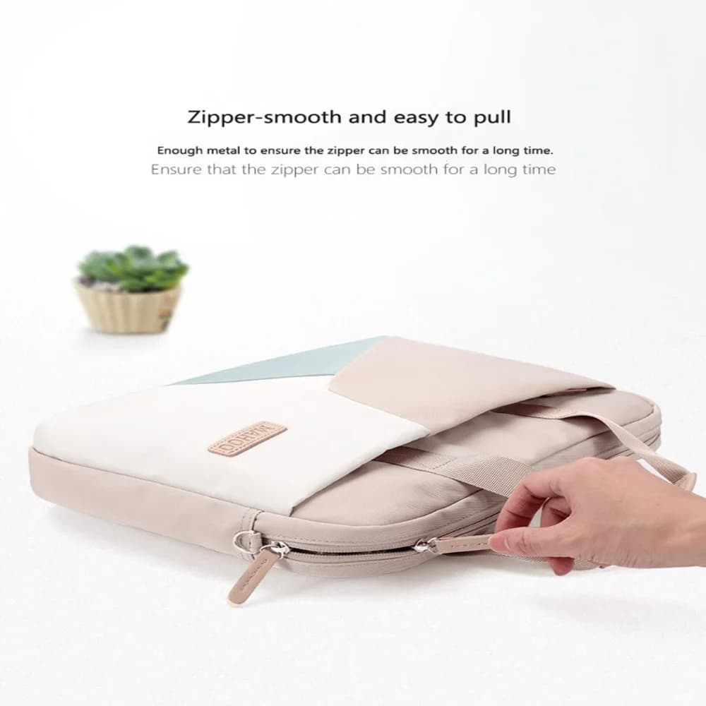 Borsa Antiurto per Laptop 15.6 Pollici Sottile ed Elegante con Manico in Tessuto Oxford Resistente