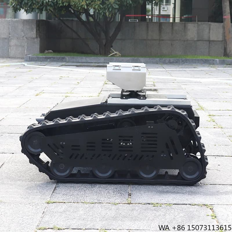Robot Cingolato per Ispezione con Telecomando e Cavo, per Spazi Confinati, Visualizzazione Interna di Tubazioni e Condotti