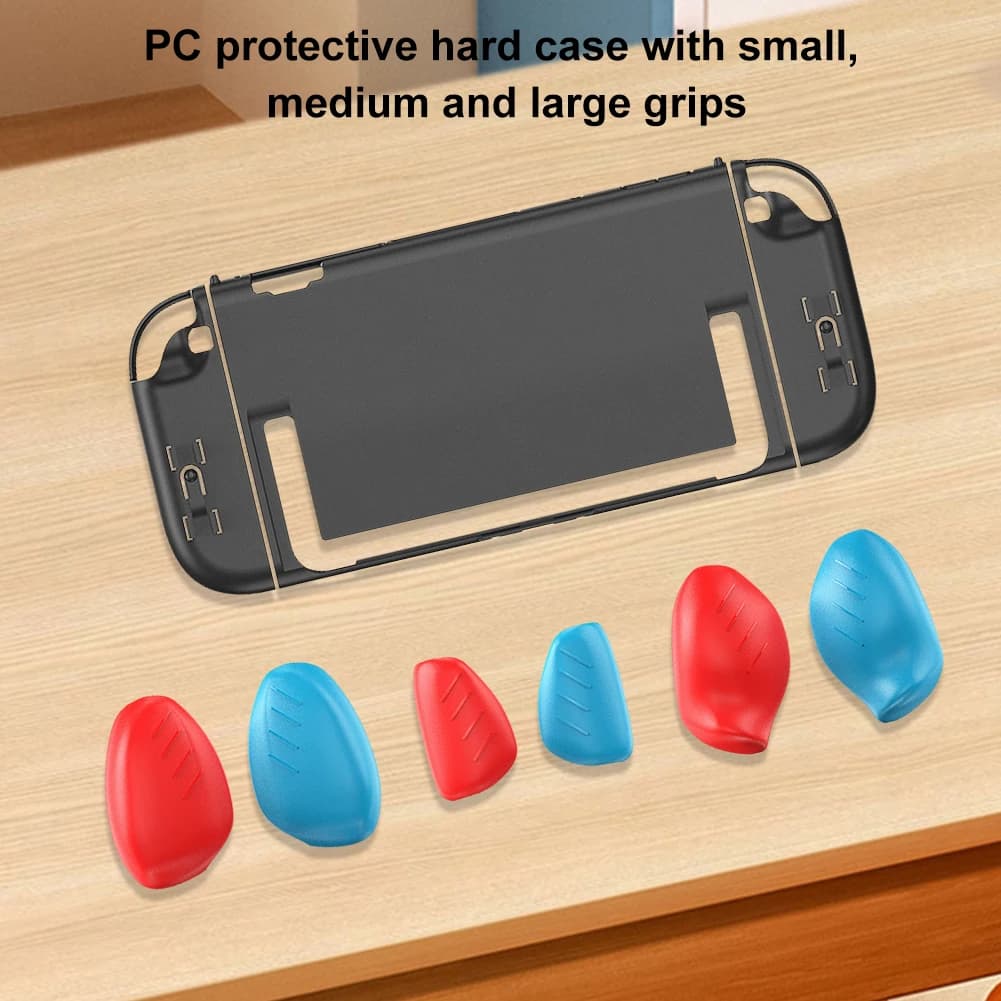 Custodia protettiva con impugnatura ergonomica sostituibile, copertura antigraffio per accessori Nintendo Switch2