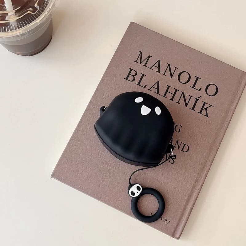 For 2025 New Soundcore Liberty 5 Silicone Protective Case Cartoon Cute Ghost Robot Wireless Headset Soft Protective Case