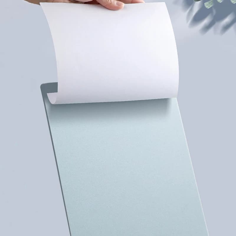 Forniture Scolastiche e per Ufficio: Cartella Portadocumenti A4/A5/A6 con Blocco per Appunti e Clip, Organizzatore per Fogli e Test
