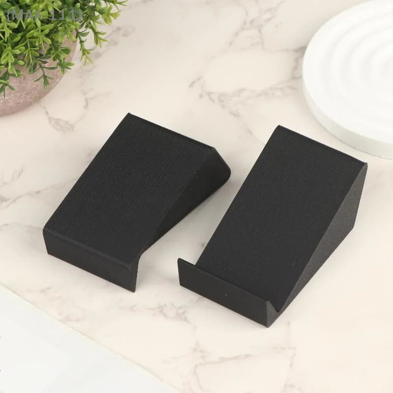 【MAX-111】2Pcs Universal Soundbar Stand Base For Desktop Monitor Speaker TV Audio Speaker Bracket Feet Adjustable Audio Support