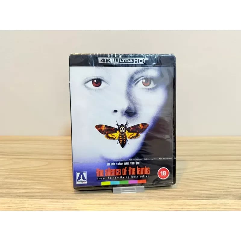 British Version Arrow 4K Blu Ray The Silence of the Lambs