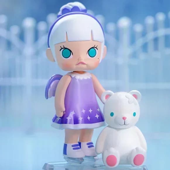 POP MART MOLLY My Childhood Series Blind Box Toys Kawaii Anime Action Figure Caixa Caja Surprise Mystery Box Dolls Girls Gift
