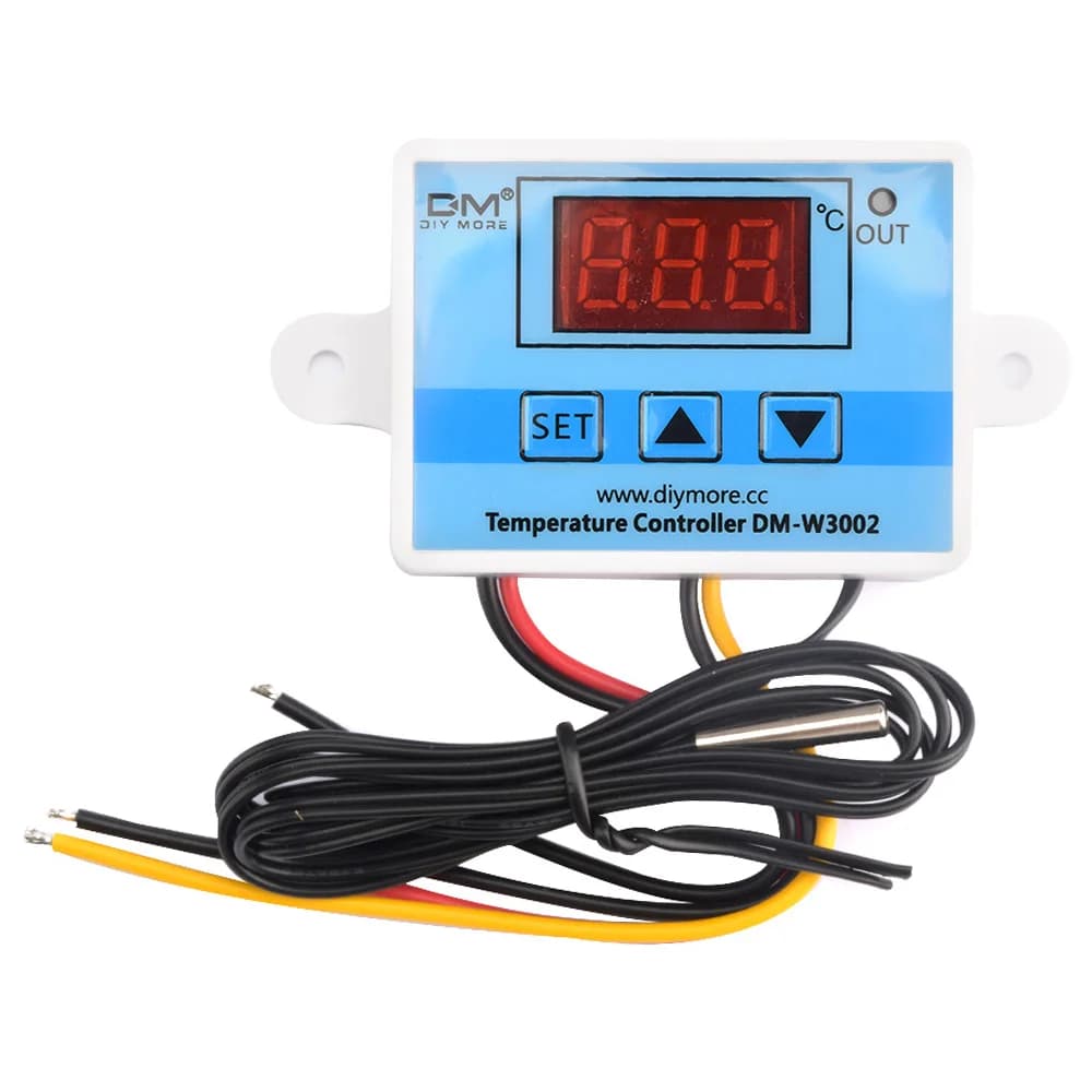 W3002 LED Digitale Regolatore di Temperatura Termostato Termoregolatore Sensore Misuratore Frigo Riscaldamento Acqua Raffreddamento 110 V/220 V