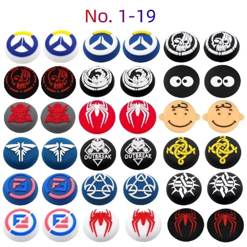 ThumbStick Grip Cap Cover per Playstation 5 PS4 PS5 Slim/Pro Xbox Series X/S Xbox ONE 360 E WII U accessori per Controller di gioco