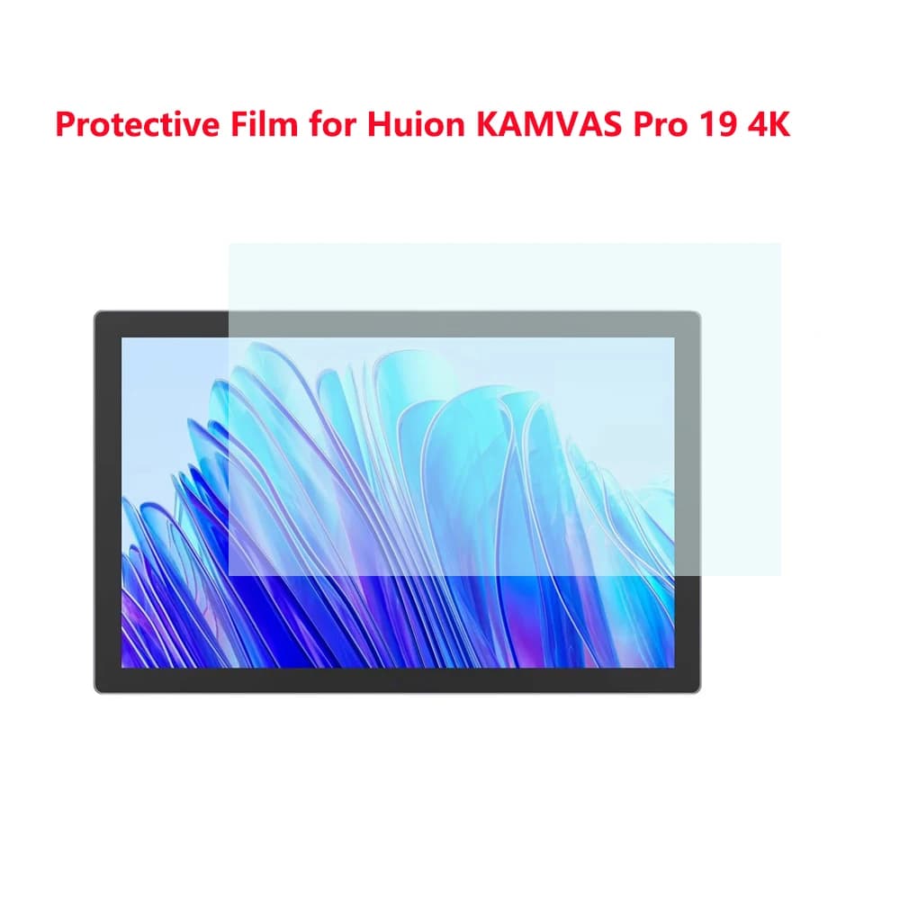 Pellicola protettiva per Huion KAMVAS Pro 19 4K tavoletta grafica Dsplay, come disegnare su pellicola protettiva per tavoletta grafica digitale