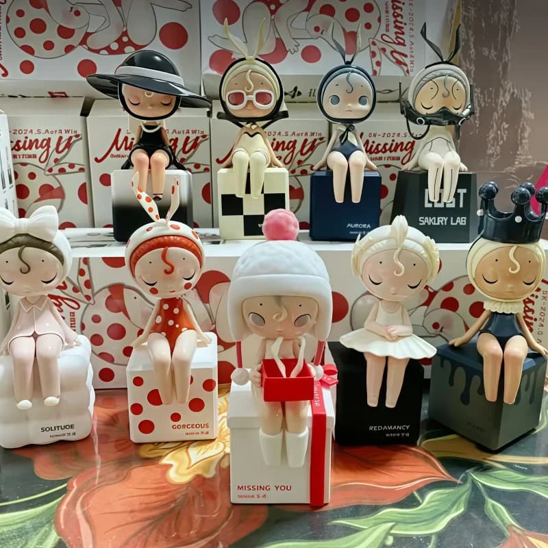 Susu Great Collector 2nd Generation Series Blind Box Desktop Ornament Cute Home Decoration Ornament Toy Doll Girl Festival Gift