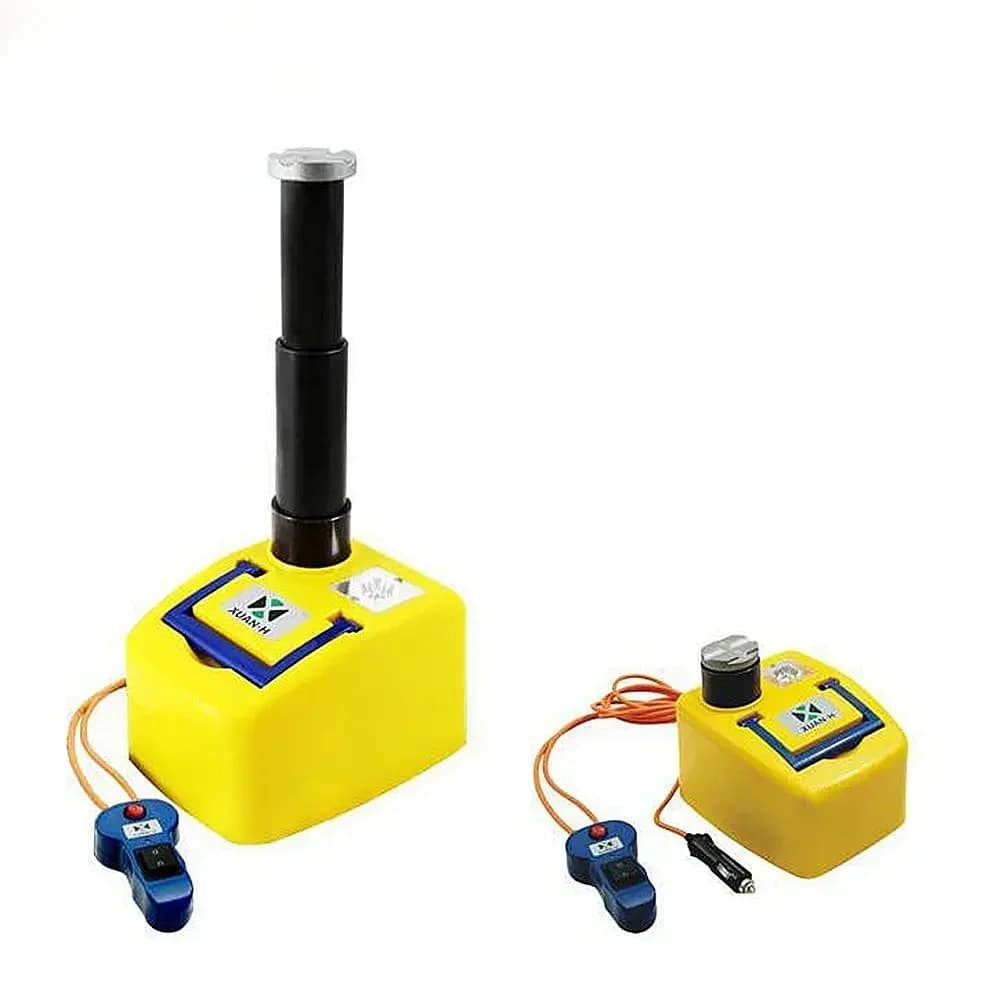 Martinetto idraulico elettrico funzionale per auto elettrica Martinetto protettivo con luce a LED per gonfiaggio pneumatici con avvitatore a percussione elettrico