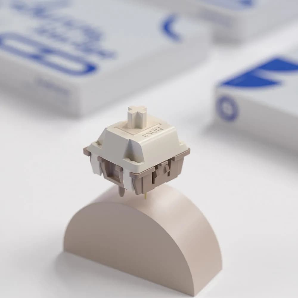 35 interruttori lineari per tastiera, 42gf, 5 pin, lineari pre-lubrificati con interruttore POM compatibile con MX per tastiera meccanica