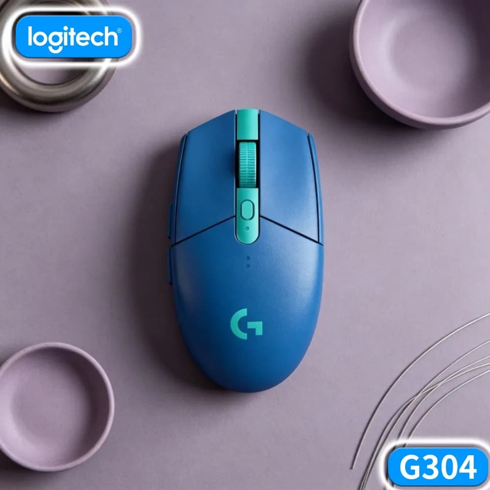 Logitech G304 LIGHTSPEED Wireless Gaming Mouse Ergonomic Hand‑Fit Structure Reduce Wrist Pressure During Long‑Time Usage
