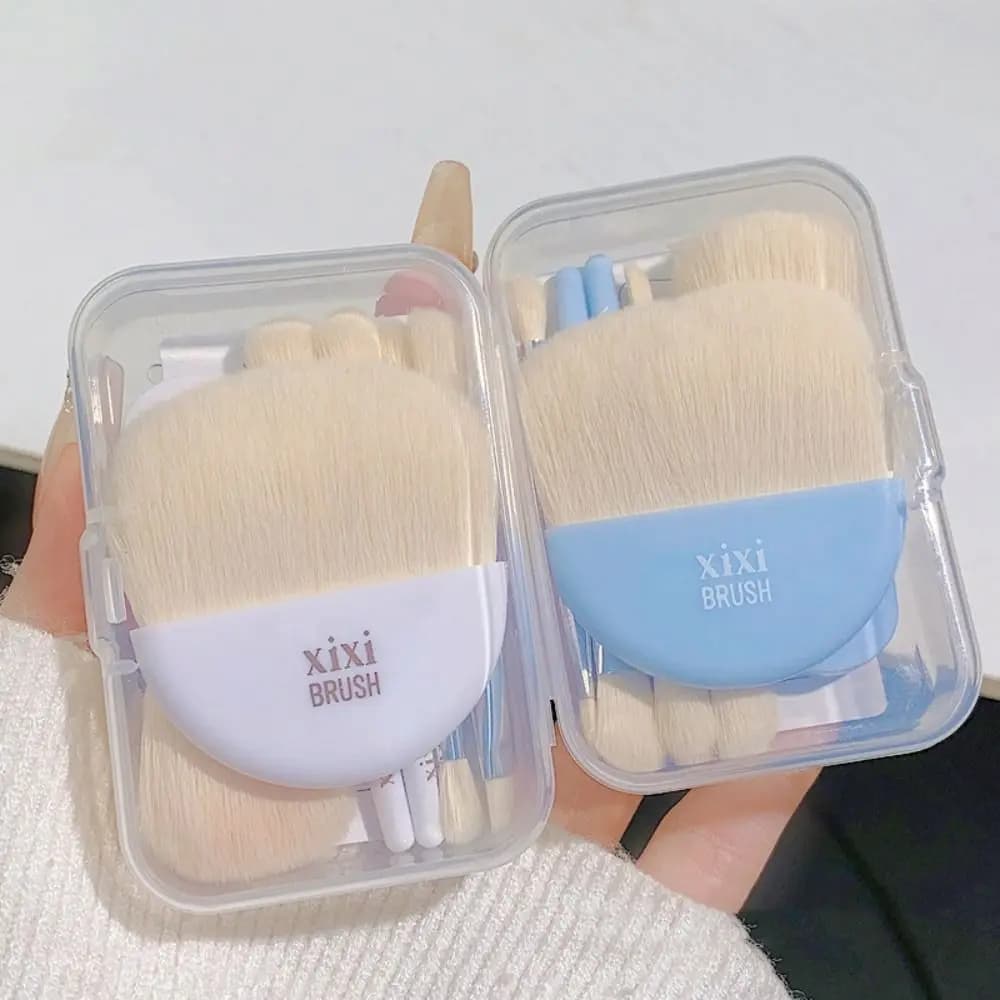 6 pcs mini brush for eyelashes brush for portable concealer brushes for make-up set tool for deep-rooted eye shadow