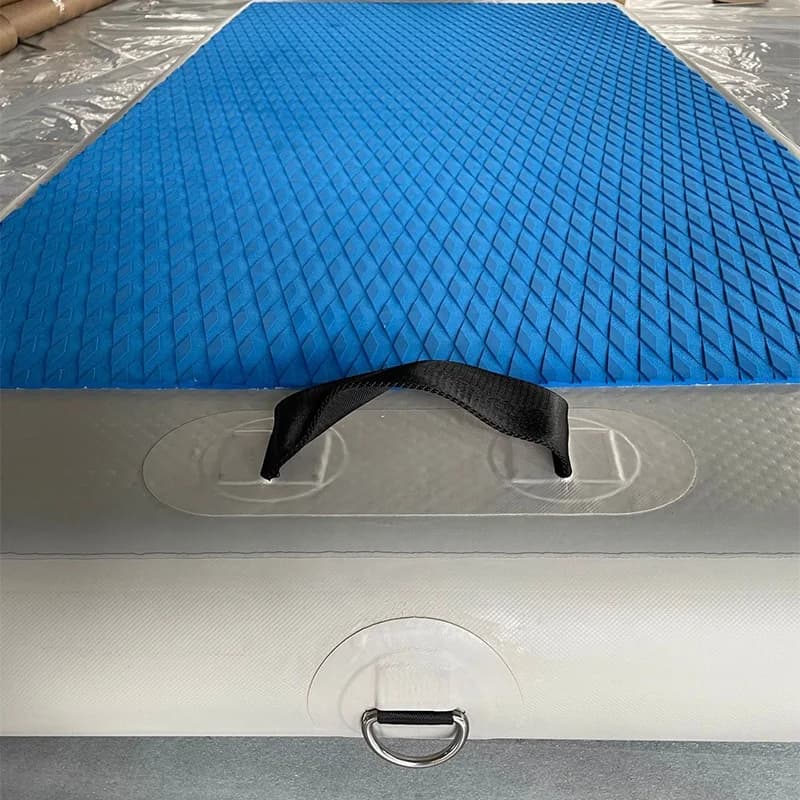 Inflatable Floating Fitness Yoga Carpet for Air Land Water Sports Tumbling For Inflatable Paddle Table For Gym Stand Up