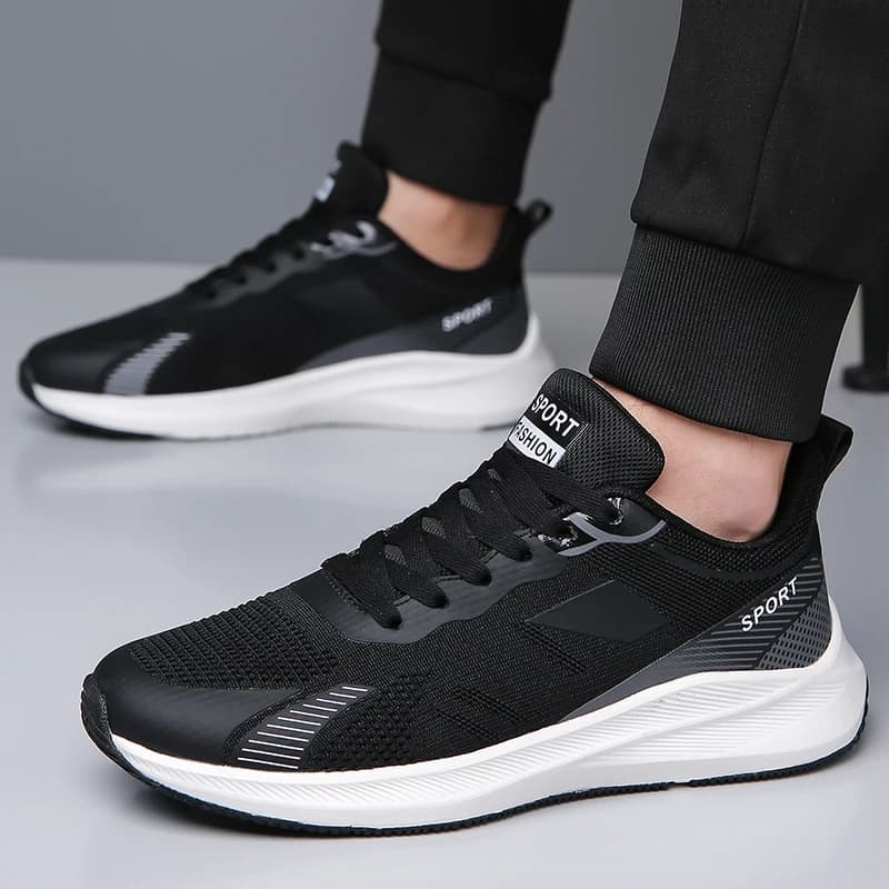 Basic Daily Style Unisex Mesh Sneakers Simple Practical Breathable Mesh All Match Daily Outdoor Leisure Walking Shoes