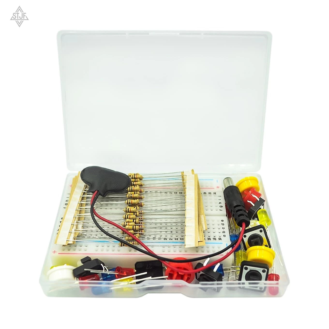 SJTF Starter Kit for One R3 Mini Breadboard LED Jumper Wire Button for Arduino DIY Kit School Education Lab