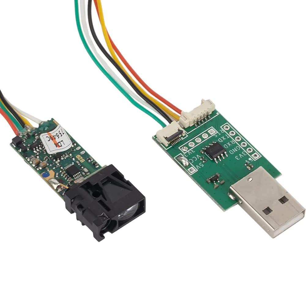 Modulo Misuratore di Distanza Laser LDL 10m, Sensore Laser per Raspberry Pi, Dispositivo di Misurazione Distanza ad Alta Precisione