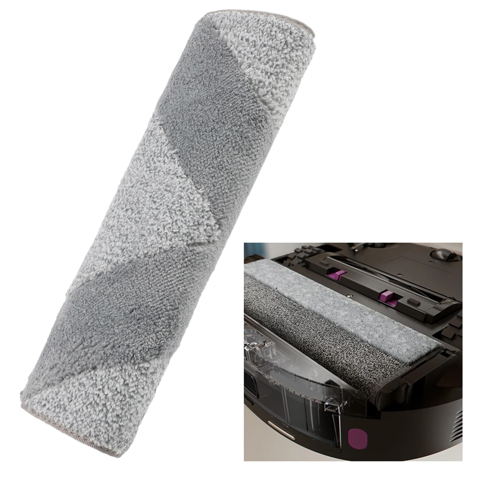 Panno di ricambio per aspirapolvere robot Eureka J20, cuscinetti in microfibra lavabili per la pulizia profonda di pavimenti in legno duro o piastrelle