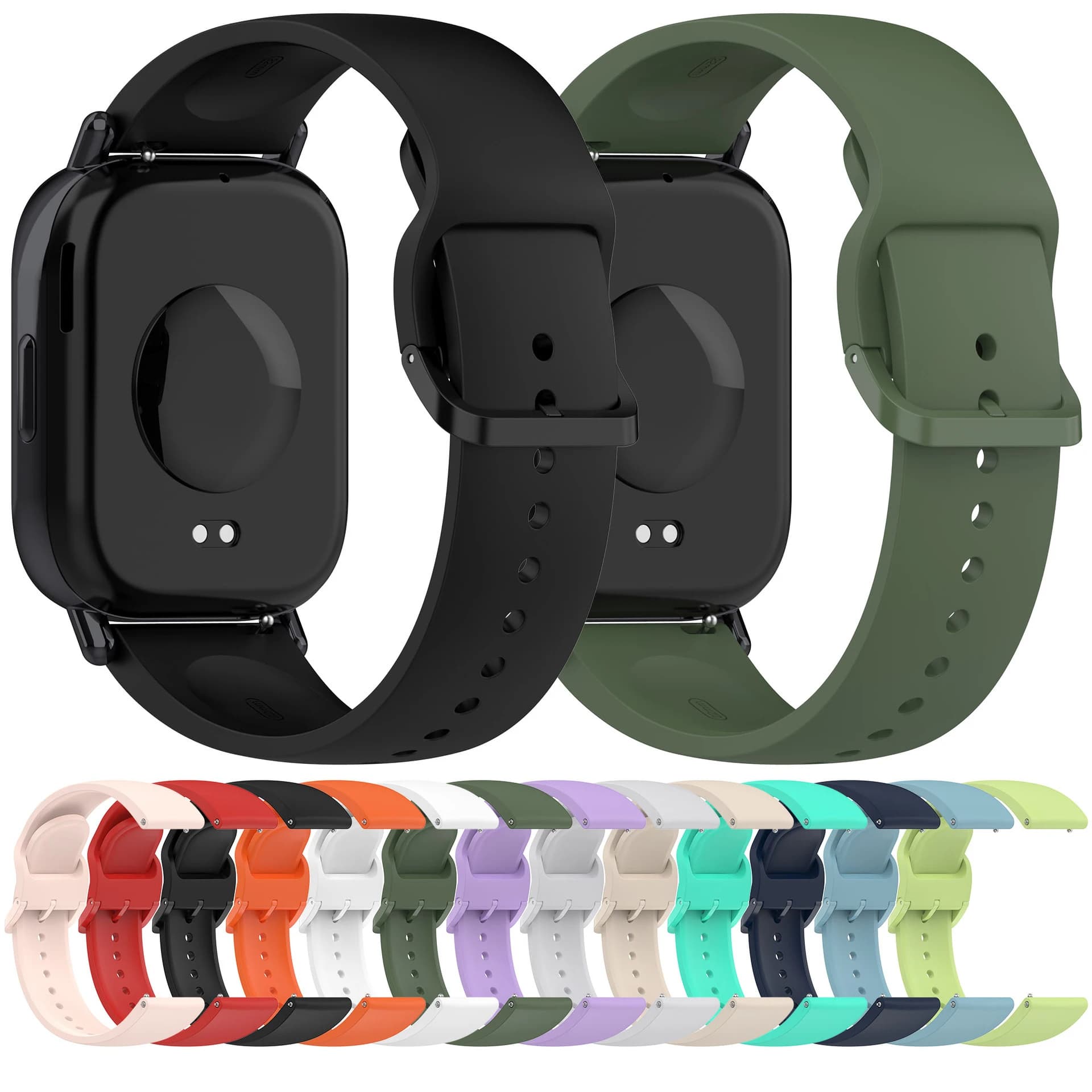 Cinturino in silicone da 22 mm per Huawei/Samsung/Huami/Garmin/Xiaomi/Redmi Smart Watch Accessori cinturino di ricambio