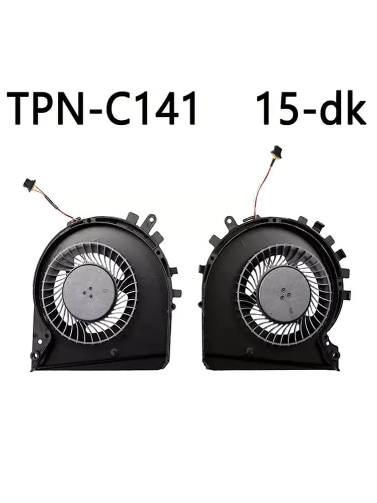 For HP 15-DK TPN-C141 L56900-001/L57170-001 New CPU/GPU Cooling Fan