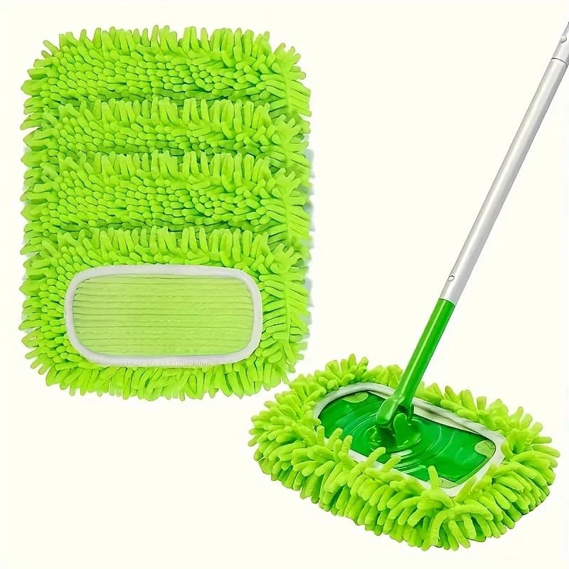 2 pezzi di panni in microfibra super assorbenti - panno per la pulizia riutilizzabile e lavabile, adatto a tutti i tipi di pavimento