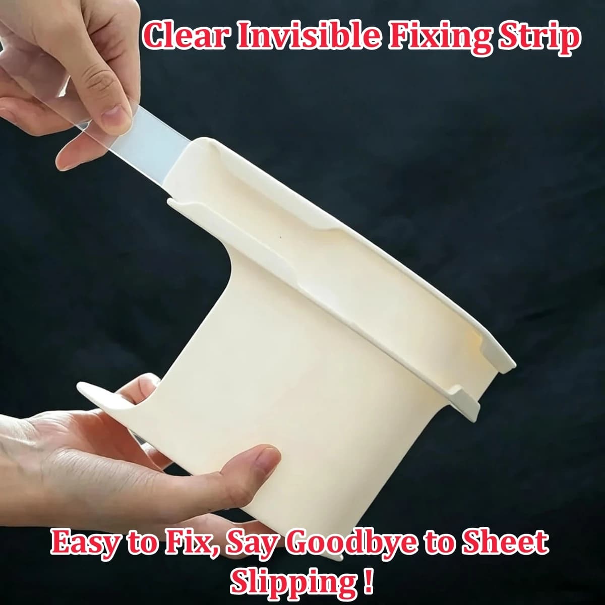 4Pcs Premium Invisible Bed Sheet Clips Anti-Slip Mattress Sheet Holders, Easy Install Sheet Fasteners for Home