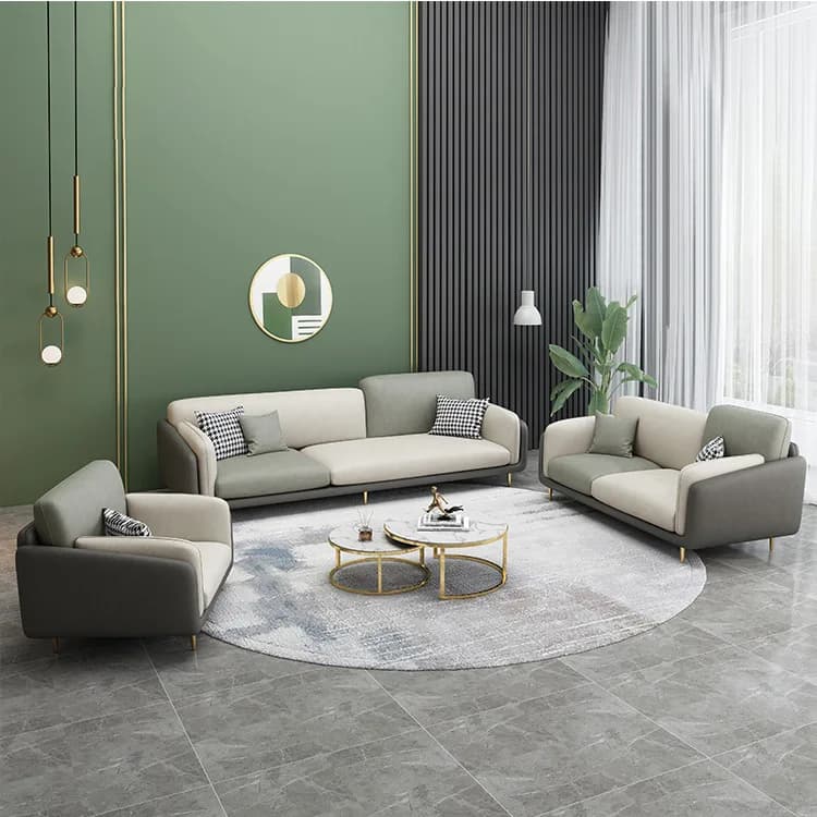 Divani Moderni Classici Italiani a Due Posti per Soggiorno, Set di Divani Modulari Turchi con Cuscini