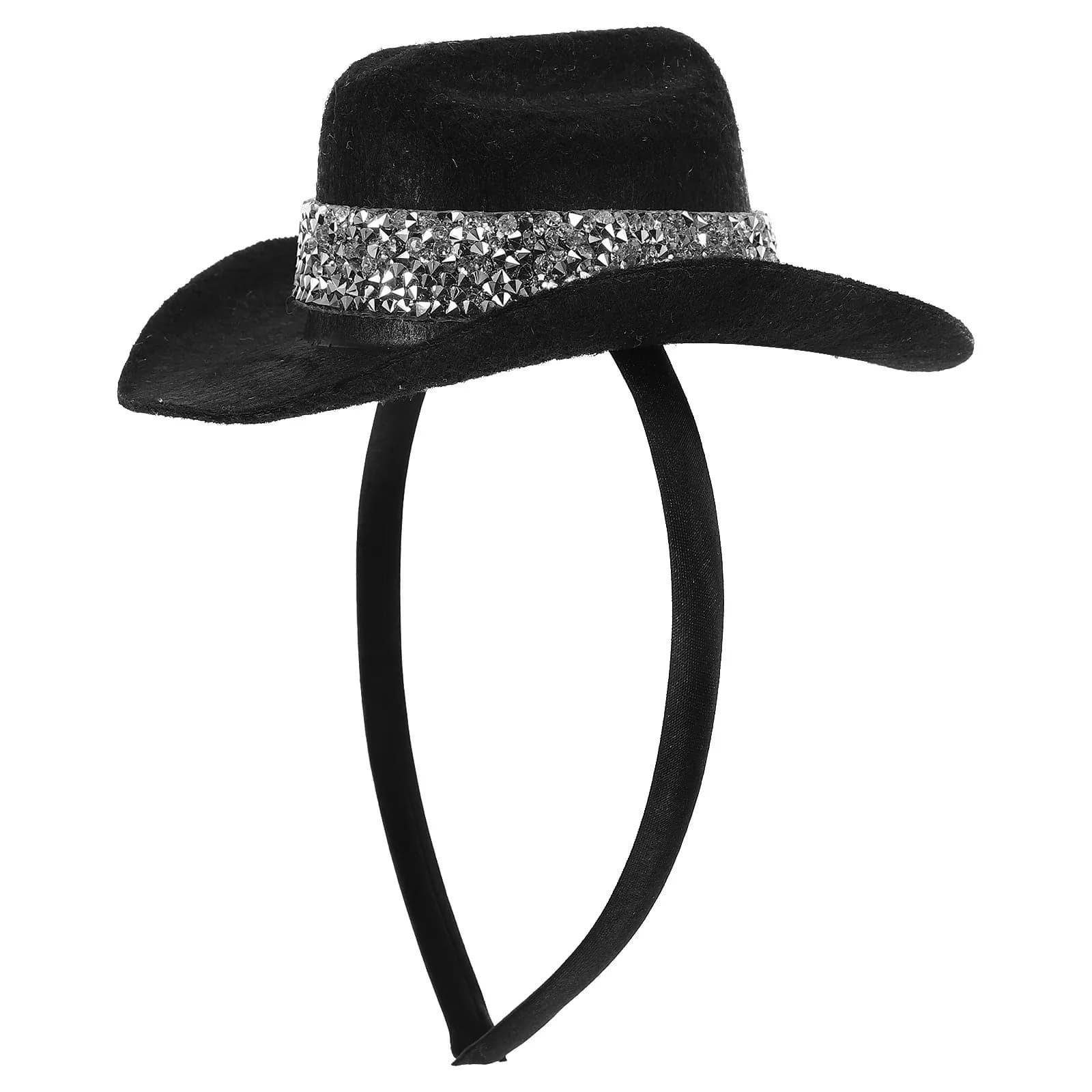 Mini Top Hat Headband for Women Elegant Fascinator Costume Hair Accessory Lightweight Comfortable Party Hat Clip Tea Party