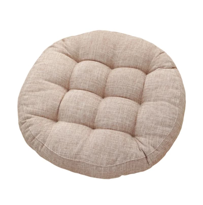 Inyahome Yoga mat round Pouf seat cushions chair bed cushions of the seat of the car cushions mat meditation mat for dining room
