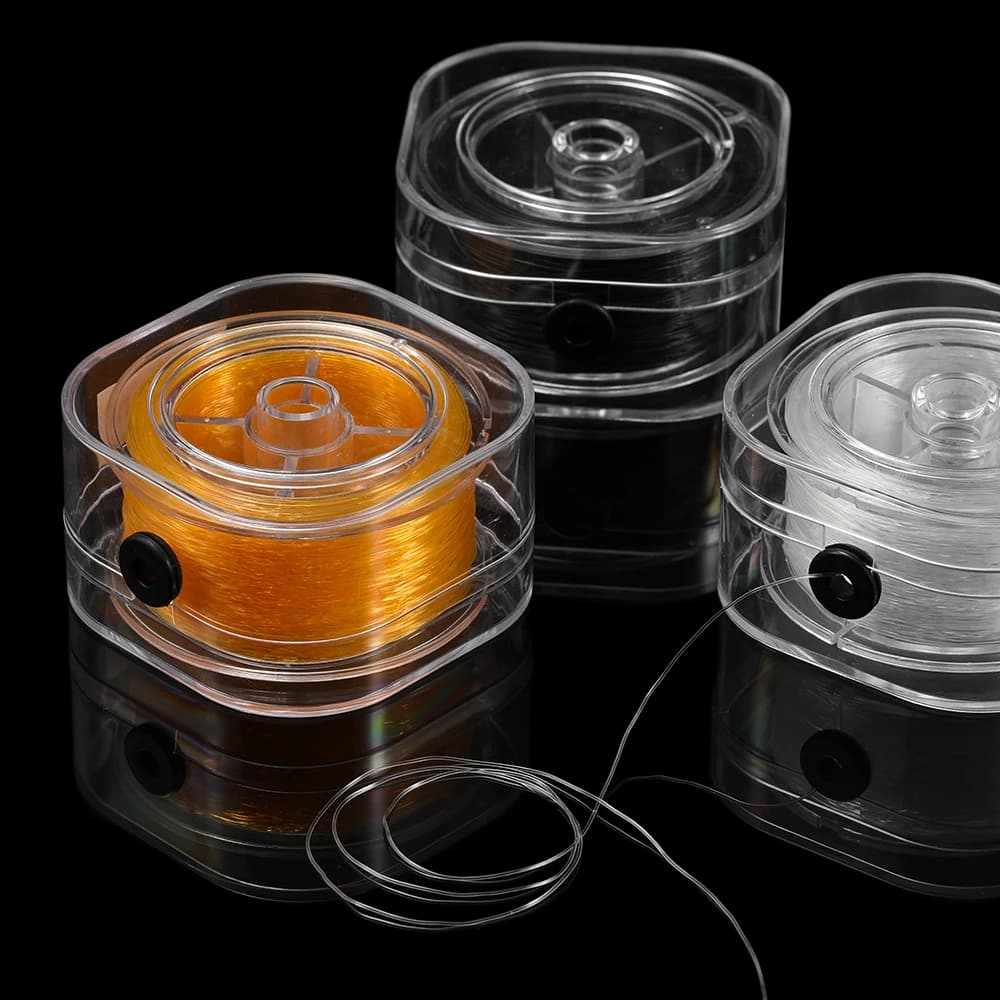 1 rotolo di corda elastica forte per perline di cristallo 0,5/0,6/0,8 mm per braccialetti filo elasticizzato collana di corde gioielli fai da te cavo per la creazione di gioielli