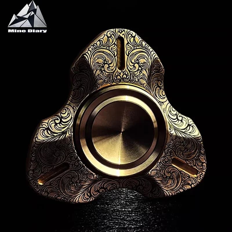 Spirit Fox 2nd Generation Fingertip Gyro Giocattolo di decompressione EDC Fidget Spinner Strumento ADHD Giocattoli per il rilassamento antistress per adulti