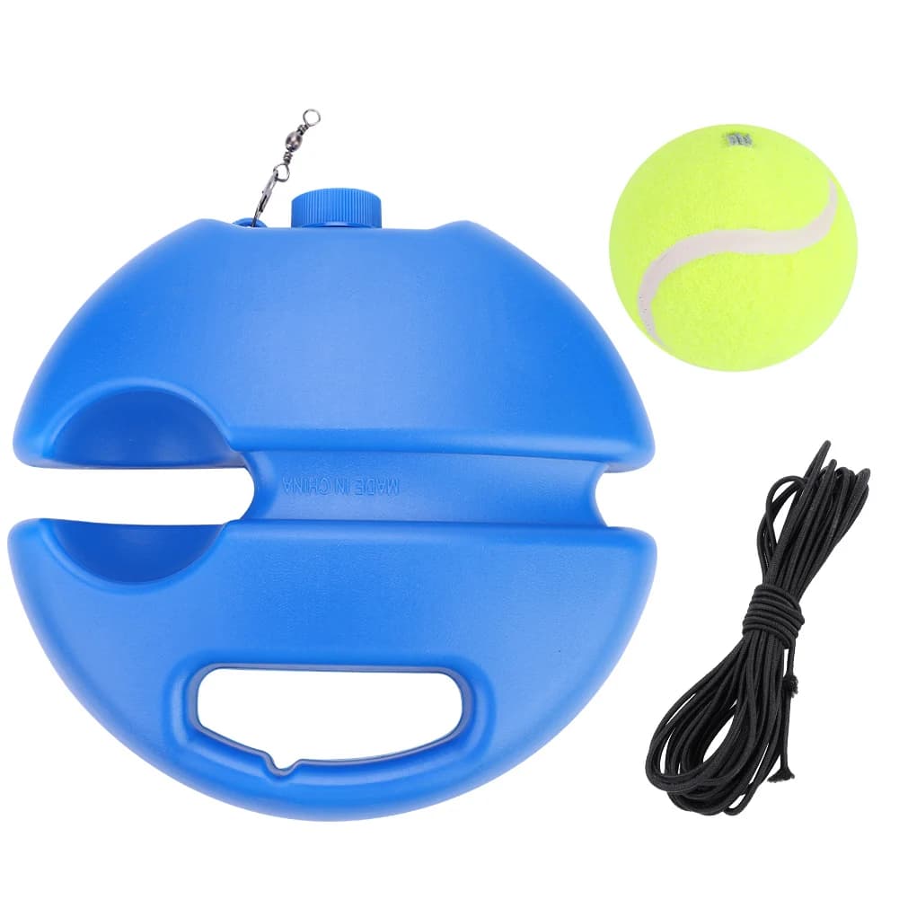 Strumento per l'allenamento del tennis con pallina da tennis per lo studio autonomo Base da tennis Strumento per l'allenamento della palla da battiscopa per l'apprendimento della base da tennis