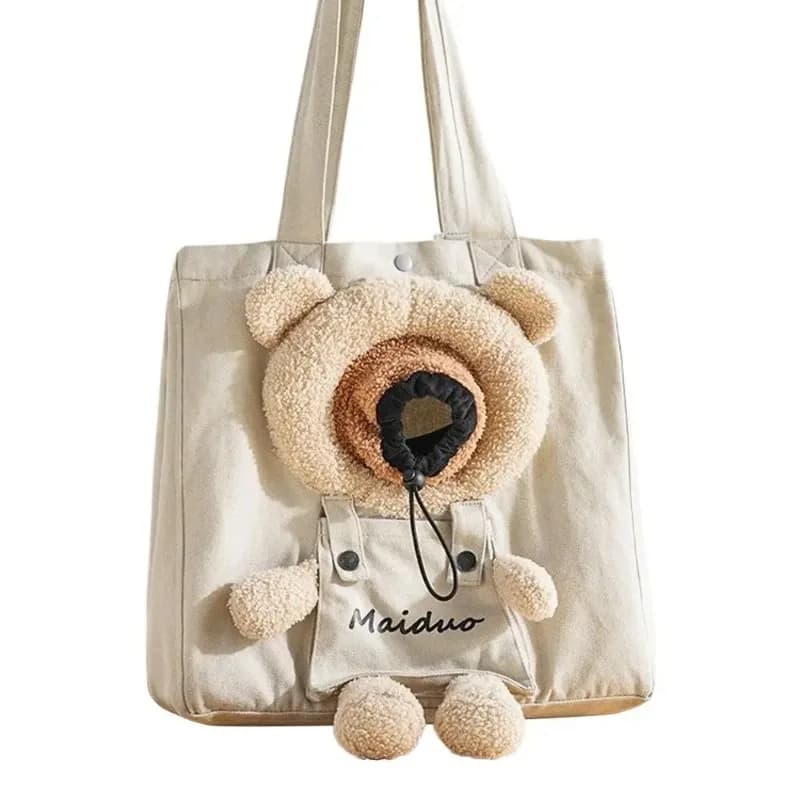 Borsa a tracolla per animali domestici a forma di leone, zaino per cuccioli, borsa a tracolla per gatti