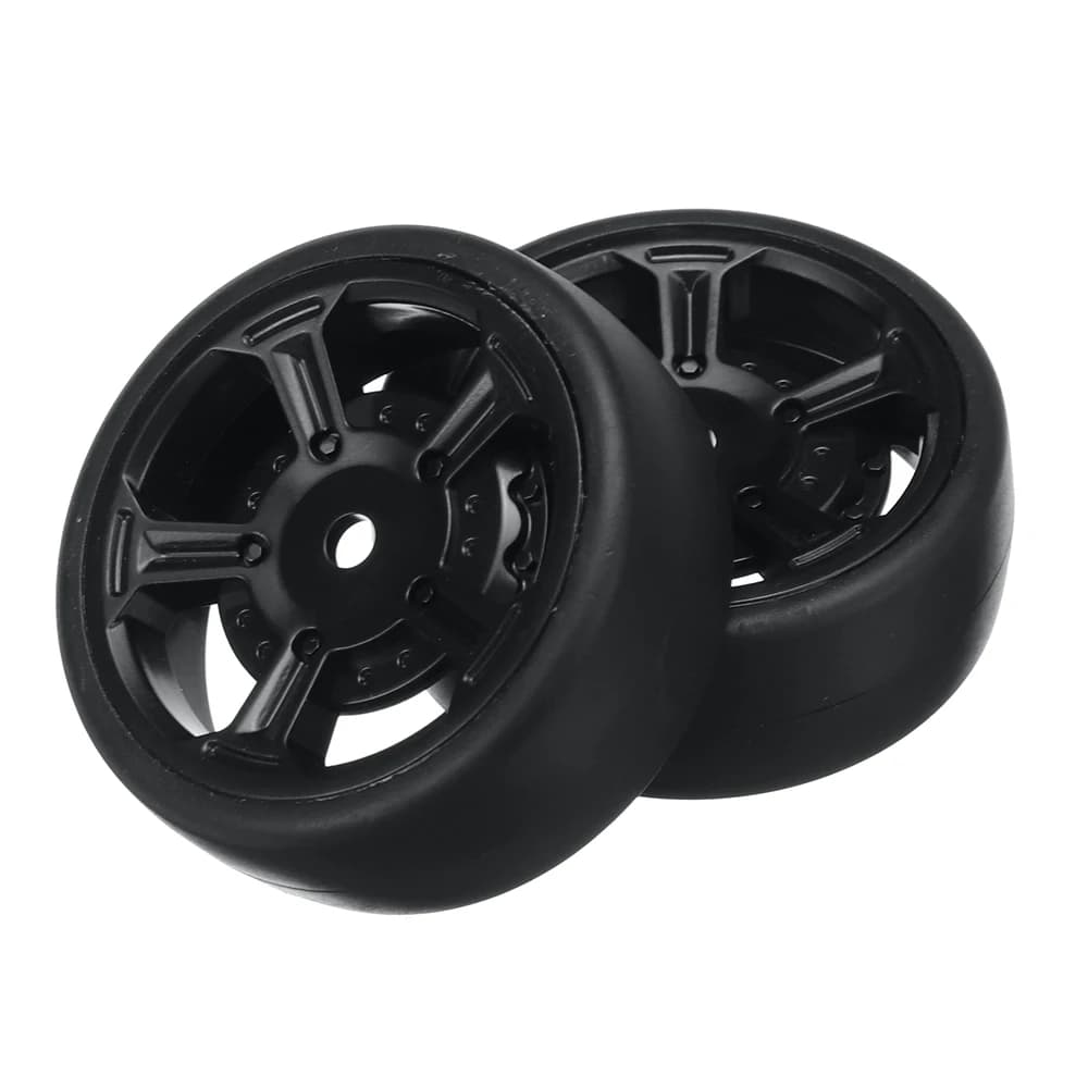 2 pz RC ricambi auto ruote pneumatici anteriore posteriore universale M22011 per Eachine EC35 1/14 veicoli modelli accessori di ricambio