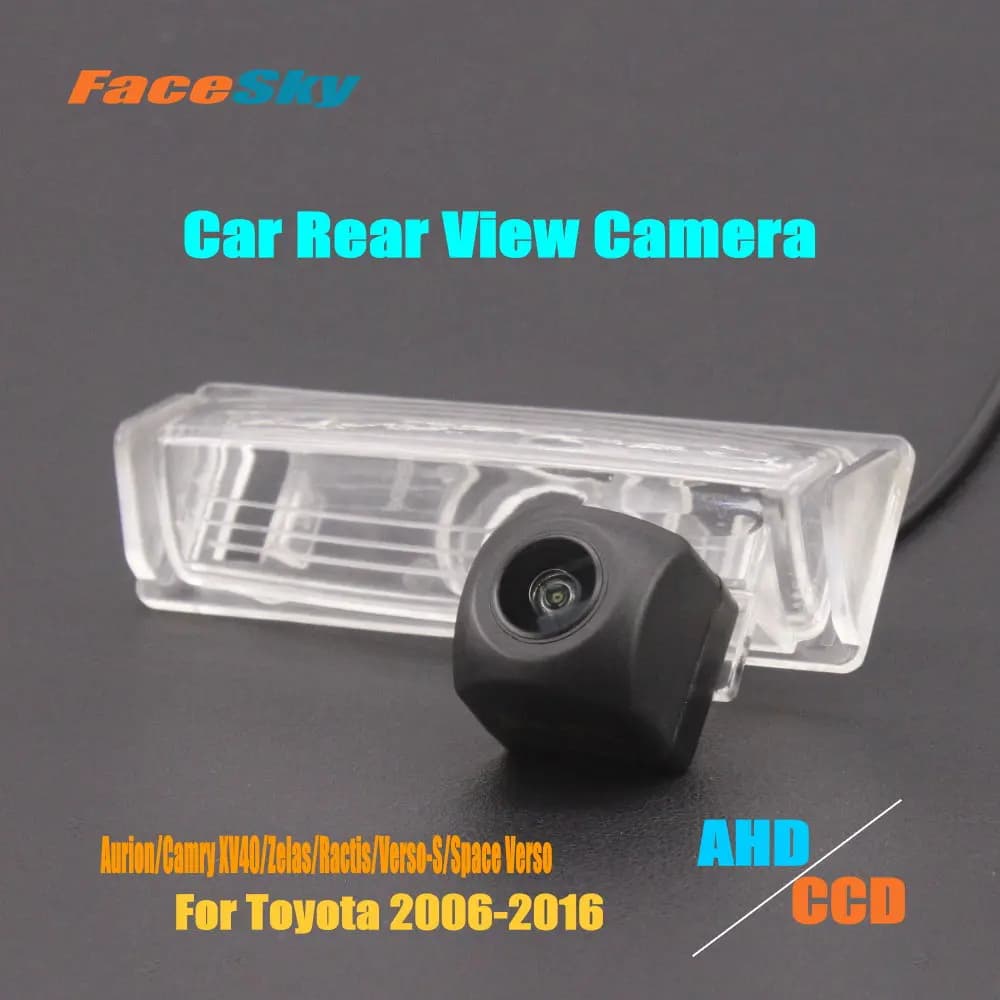 Car Parking Camera for Toyota Aurion Camry XV40 Zelas Ractis Verso-S Space Verso 2006-2016 Rear Camera 1080P Dash Kits