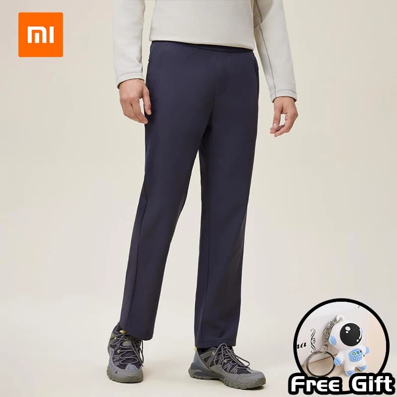 Xiaomi90FUN Men's Casual Sports Pants 100D Four-way Stretch Straight-cut Pants Windproof and Waterproof Comfortable and Durable